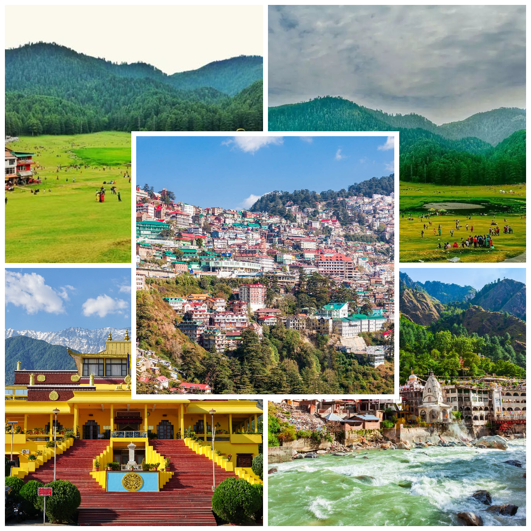 Top 5 Tourist Places in Himachal