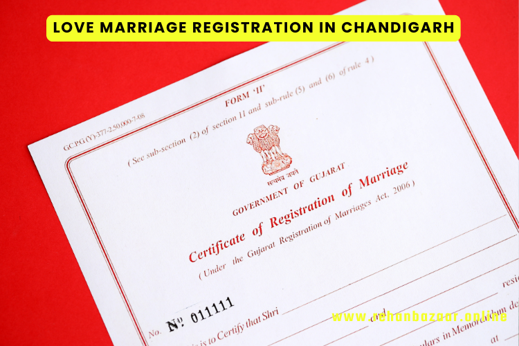 Love Marriage Registration in Chandigarh